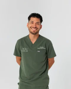 Nurse Angelo Gutierrez, skin and aesthetic team Central Coast